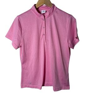Women's Daily Sports Golf Polo Shirt in Pink L